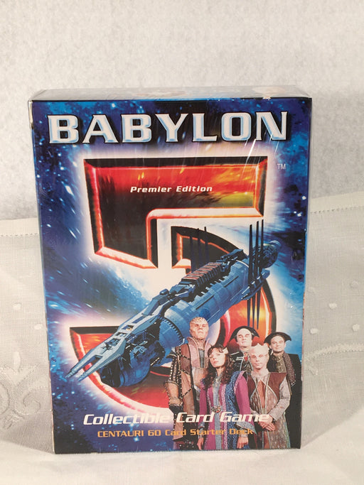 Babylon 5 Premiere Collectible Card Game CCG - Centauri Starter 60 Card Deck   - TvMovieCards.com
