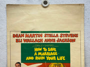 1968 How to Save a Marriage and Ruin Your Life Window Card Movie Poster 14x22   - TvMovieCards.com