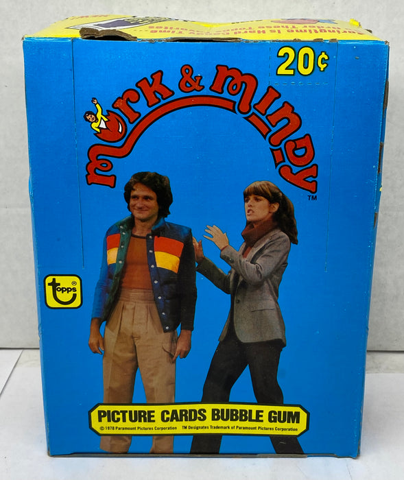 Mork & Mindy TV Show Vintage Bubble Gum Wax Card Box 36 Packs Topps 1978 FULL   - TvMovieCards.com