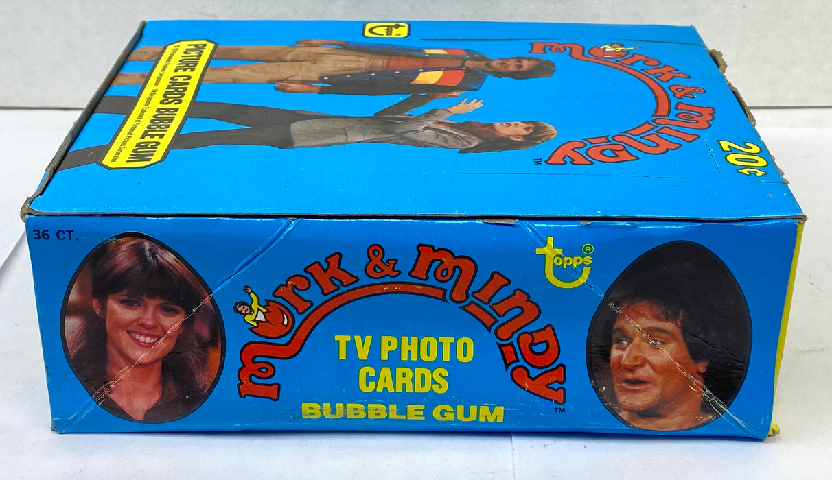 Mork & Mindy TV Show Vintage Bubble Gum Wax Card Box 36 Packs Topps 1978 FULL   - TvMovieCards.com