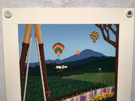 Jan Davidson "Ballooning to Brunch" Signed Numbered Serigraph Art Print   - TvMovieCards.com