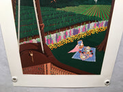 Jan Davidson "Ballooning to Brunch" Signed Numbered Serigraph Art Print   - TvMovieCards.com