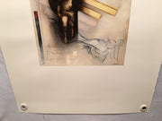 Babak Emanuel "Appellation (SS)" Signed Abstract Oil Painting on Paper Art   - TvMovieCards.com