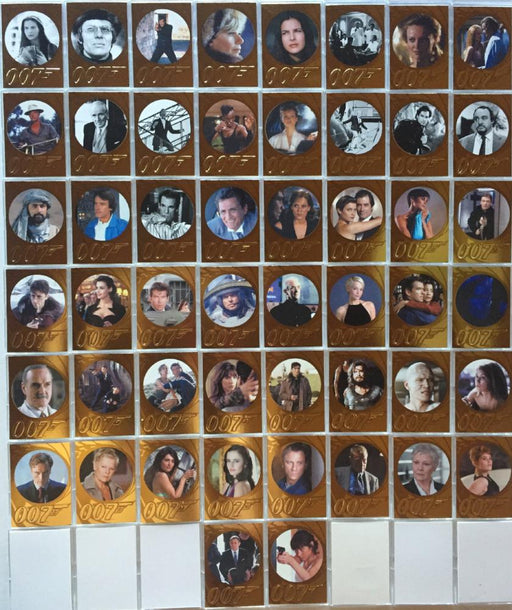 James Bond 50th Anniversary Series Two Gold Foil Base Card Set 99 Cards   - TvMovieCards.com