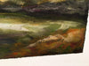 Neal Gregory "Twilight" Signed Abstract Oil Painting on Paper Art   - TvMovieCards.com