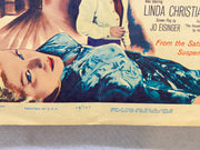 1959 The House of the Seven Hawks Window Card Movie Poster 14 x 16 Robert Taylor   - TvMovieCards.com