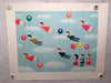 Shigeo Okumura "What A Day" Oku Signed Serigraph Art Print 169/180   - TvMovieCards.com