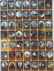 James Bond 50th Anniversary Series One Gold Foil Base Card Set 99 Cards   - TvMovieCards.com