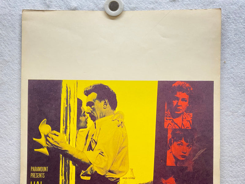 1958 Hot Spell Window Card Movie Poster 14 x 22 Shirley Booth, Anthony Quinn   - TvMovieCards.com
