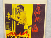 1958 Hot Spell Window Card Movie Poster 14 x 22 Shirley Booth, Anthony Quinn   - TvMovieCards.com
