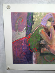 Sabzi "Silent Song"  Signed Limited Edition Giclee on Paper 10/95   - TvMovieCards.com