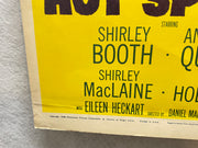 1958 Hot Spell Window Card Movie Poster 14 x 22 Shirley Booth, Anthony Quinn   - TvMovieCards.com