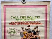 1968 Inspector Clouseau Window Card Movie Poster 14 x 22 Alan Arkin Frank Finlay   - TvMovieCards.com