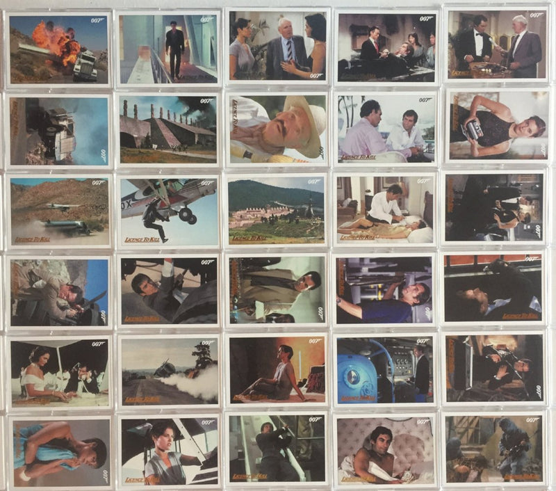 James Bond Classics 2016 Licence To Kill Gold Foil Parallel Card Set 65 Cards   - TvMovieCards.com
