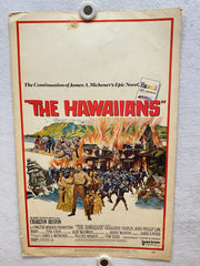 1970 The Hawaiians Window Card Movie Poster 14 x 22 Charlton Heston Tina Chen   - TvMovieCards.com