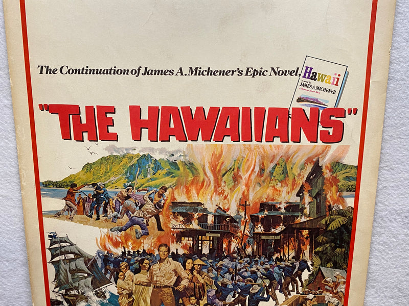 1970 The Hawaiians Window Card Movie Poster 14 x 22 Charlton Heston Tina Chen   - TvMovieCards.com