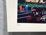 Alexander Chen "Old Water Tower" Chicago Landmark Textured Mixed Media S/N Print   - TvMovieCards.com
