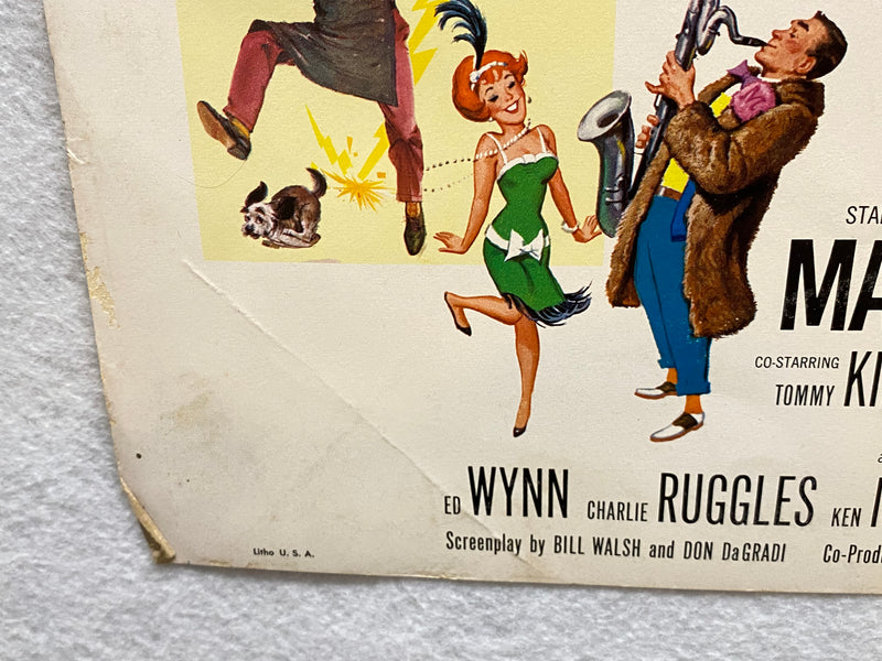 1963 Son of Flubber Window Card Movie Poster 14 x 22 Fred MacMurray Nancy Olson   - TvMovieCards.com