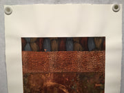 Modern Art Mixed Media Lithograph Print 22 x 30" Signed 1/1   - TvMovieCards.com