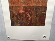 Modern Art Mixed Media Lithograph Print 22 x 30" Signed 1/1   - TvMovieCards.com