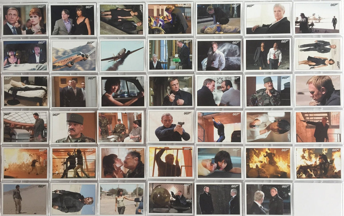 James Bond Archives 2015 Edition Quantum of Solace Base Card Set 90 Cards   - TvMovieCards.com