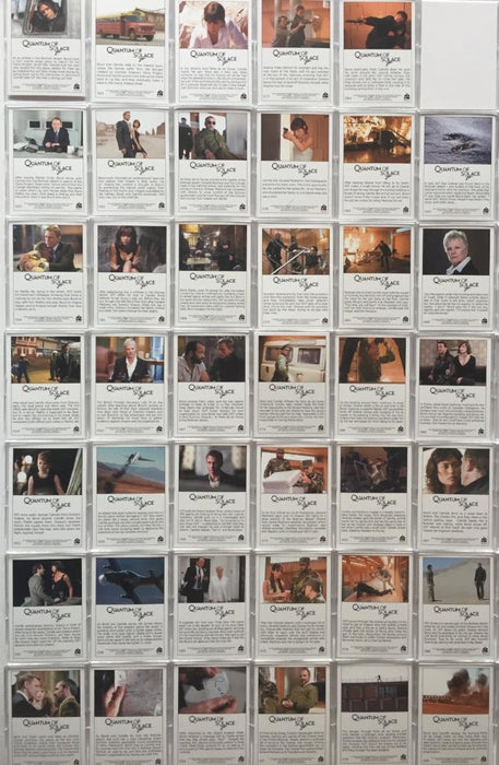 James Bond Archives 2015 Edition Quantum of Solace Base Card Set 90 Cards   - TvMovieCards.com
