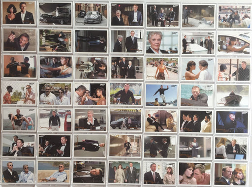 James Bond Archives 2015 Edition Quantum of Solace Gold Foil Parallel Card Set 9   - TvMovieCards.com