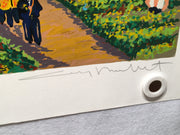 Guy Buffet "Beaujolais" Serigraph Art Print 29 x 36" Martin Lawrence Galleries   - TvMovieCards.com