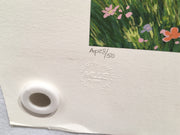 Lorna Patrick "Grey Gate" Signed / Numbered Serigraph Art Print 35 x 42"   - TvMovieCards.com