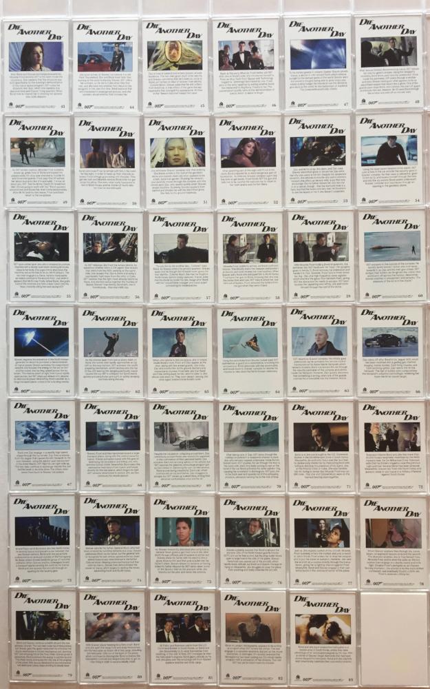 James Bond Archives 2017 Final Edition Die Another Day Base Card Set 83 Cards   - TvMovieCards.com