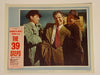 1960 The 39 Steps #4 Lobby Card 11x14 Kenneth More, Taina Elg, Brenda de Banzie   - TvMovieCards.com