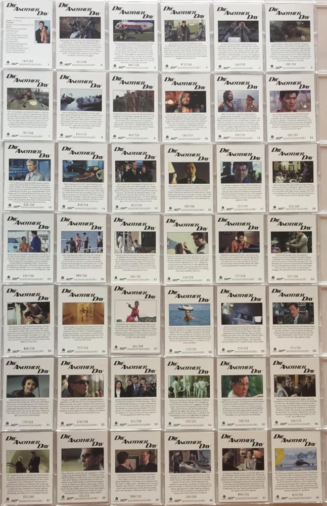 James Bond Archives 2017 Final Edition Die Another Day Gold Parallel Card Set 83   - TvMovieCards.com