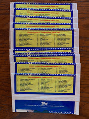 Dallas Cowboy Cheerleaders Giant Photocards (5" x 7") Pack Lot 10 Sealed Packs   - TvMovieCards.com