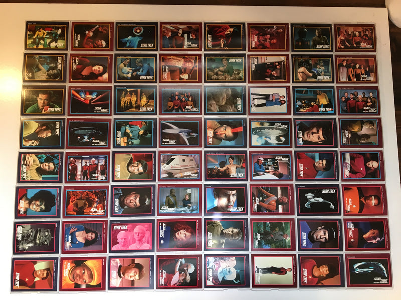Star Trek 25th Anniversary Series 1 Impel (160) Complete Card Set 1991   - TvMovieCards.com