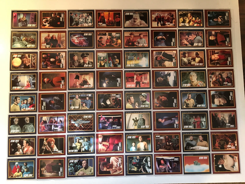 Star Trek 25th Anniversary Series 2 Impel (150) Complete Card Set 1991   - TvMovieCards.com