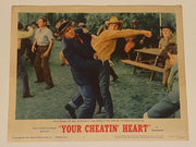 1964 Your Cheatin' Heart #6 Lobby Card 11x14 George Hamilton, Susan Oliver   - TvMovieCards.com