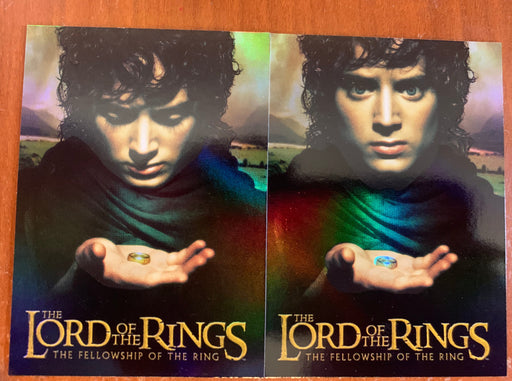 Lord of the Rings Fellowship Box Topper Bonus Foil Chase Card Set 2 Cards   - TvMovieCards.com
