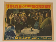 1939 South of the Border 11x14 Lobby Card Gene Autry, Smiley Burnette   - TvMovieCards.com