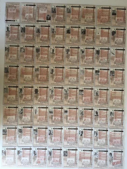 Twin Peaks Base Card Set  76 Cards  Star Pics 1991   - TvMovieCards.com