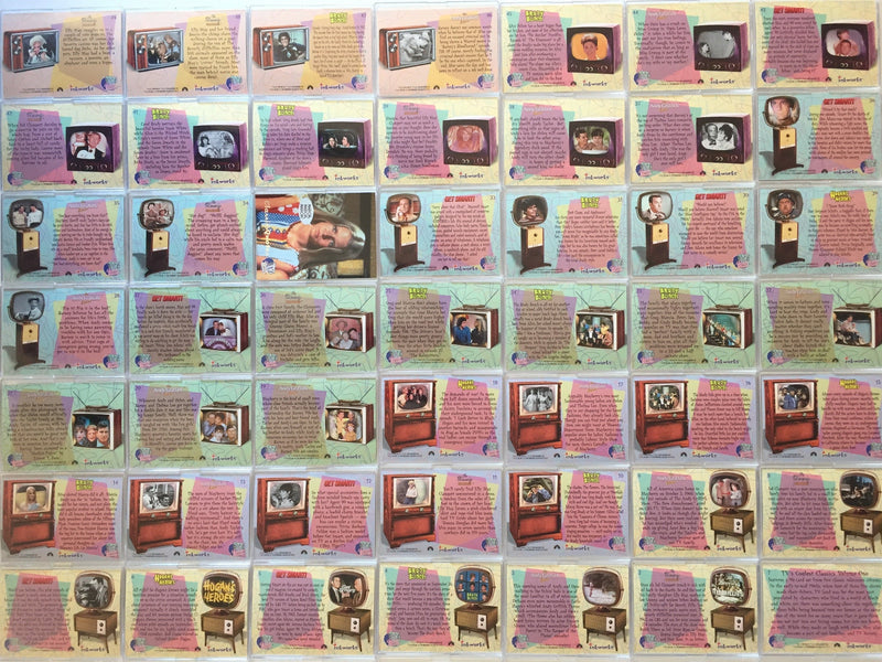 TV's Coolest Classics Base Card Set 90 Cards   - TvMovieCards.com