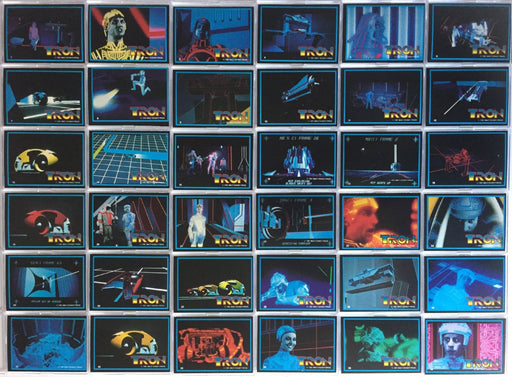 Tron Movie Vintage Base Card Set 66 Cards + 8 Stickers Donruss 1982   - TvMovieCards.com