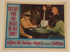 1966 Assault on a Queen #8 Lobby Card 11x14  Frank Sinatra, Virna Lisi   - TvMovieCards.com
