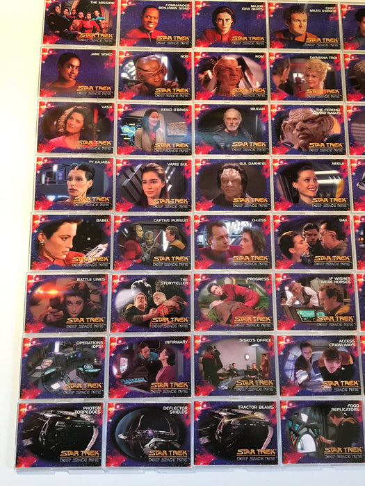 Star Trek DS9 Deep Space Nine Skybox (100 Cards) Base Card Set 1993   - TvMovieCards.com