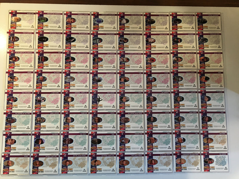 Star Trek DS9 Deep Space Nine Skybox (100 Cards) Base Card Set 1993   - TvMovieCards.com