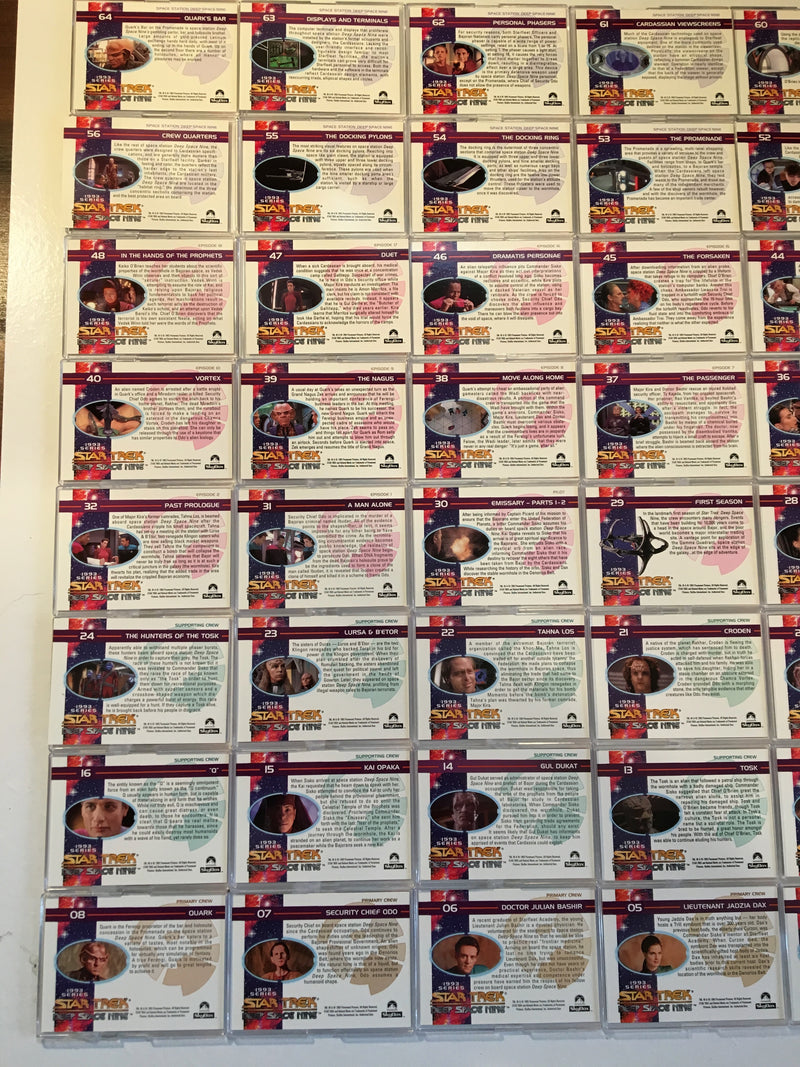 Star Trek DS9 Deep Space Nine Skybox (100 Cards) Base Card Set 1993   - TvMovieCards.com