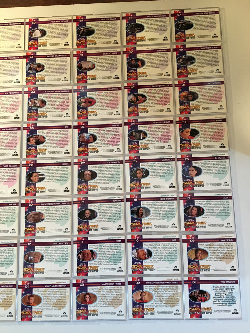 Star Trek DS9 Deep Space Nine Skybox (100 Cards) Base Card Set 1993   - TvMovieCards.com