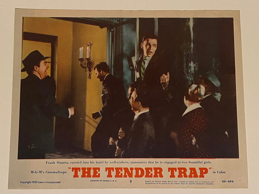 1955 The Tender Trap #5 Lobby Card 11 x 14 Frank Sinatra, Debbie Reynolds   - TvMovieCards.com