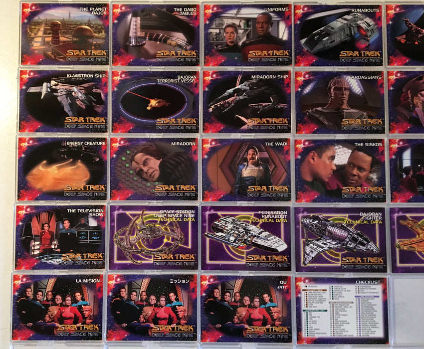 Star Trek DS9 Deep Space Nine Skybox (100 Cards) Base Card Set 1993   - TvMovieCards.com