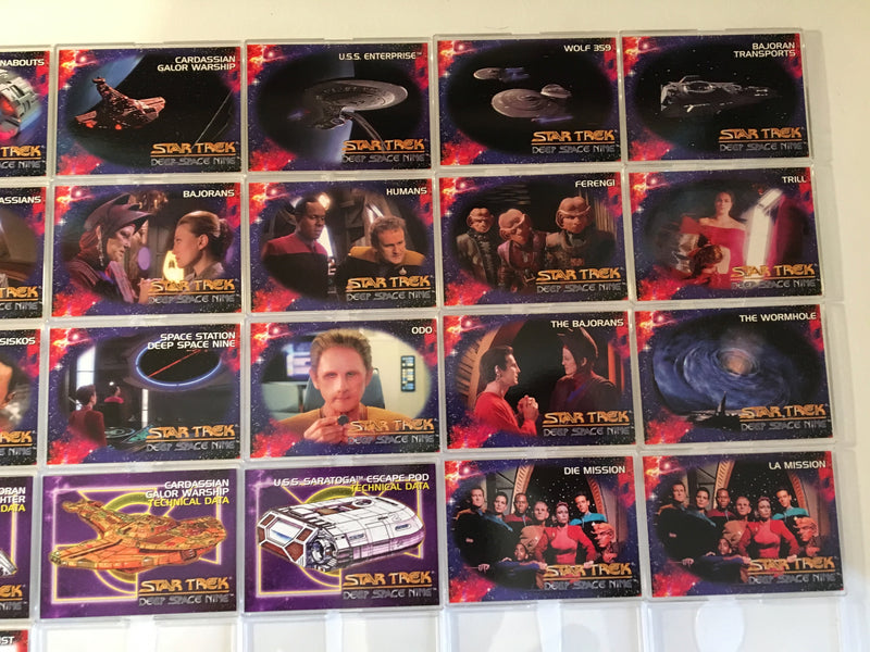 Star Trek DS9 Deep Space Nine Skybox (100 Cards) Base Card Set 1993   - TvMovieCards.com
