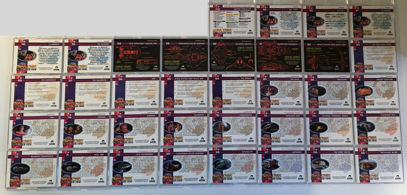 Star Trek DS9 Deep Space Nine Skybox (100 Cards) Base Card Set 1993   - TvMovieCards.com